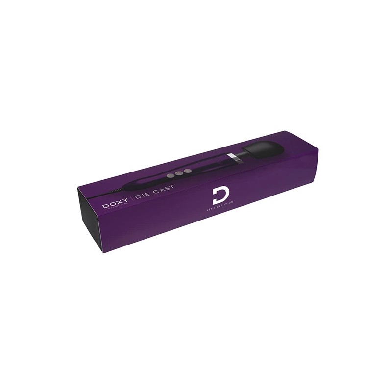 Masażer - Doxy Die Cast Wand Massager Purple